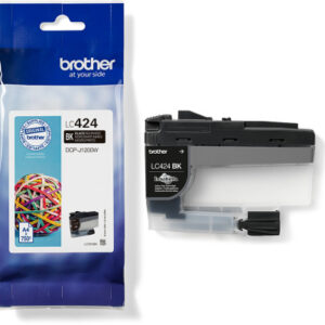 BROTHER   Tintenpatrone          schwarz LC-424BK  DCP-J1200           750 Seiten