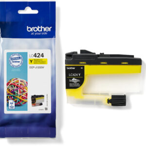 BROTHER   Tintenpatrone           yellow LC-424Y   DCP-J1200           750 Seiten