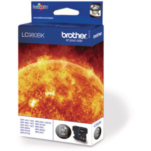 BROTHER   Tintenpatrone          schwarz LC-980BK  DCP-165C            300 Seiten