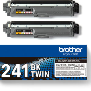 BROTHER   Toner HY Twin Pack     schwarz TN-241BK  HL-3140/3170     2x2500 Seiten