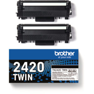 BROTHER   Toner Twin Pack        schwarz TN-2420   HL-L2350/2370    2x3000 Seiten