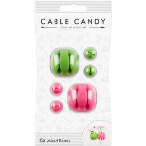 CANDY CAB Mixed Beans, 6x à 3 49.CC023  grün, pink