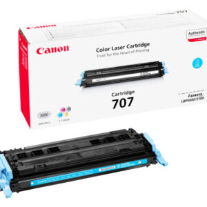 CANON     Toner-Modul 707           cyan 9423A004  LBP 5000           2000 Seiten