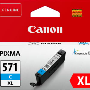 CANON     Tintenpatrone XL          cyan CLI-571XL PIXMA MG5750              11ml