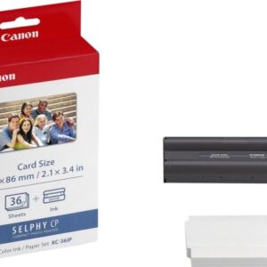 CANON     Farbtinte/Papierset  8,6x5,4cm KC36IP    CP 100                36 Blatt