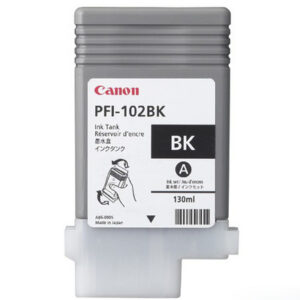 CANON     Tintenpatrone          schwarz PFI-102BK iPF 700                  130ml