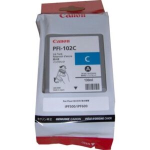 CANON     Tintenpatrone             cyan PFI-102C  iPF 700                  130ml