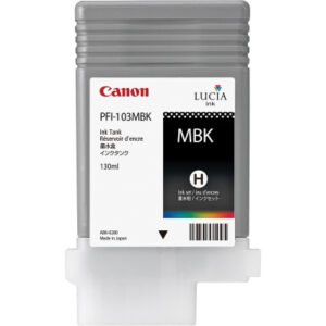 CANON     Tintenpatrone     matt schwarz PFI-103MB iPF 6100                 130ml