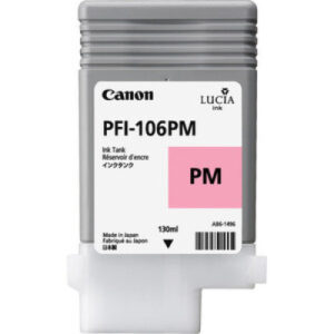 CANON     Tintenpatrone    photo magenta PFI106PM  iPF 6300/6350            130ml
