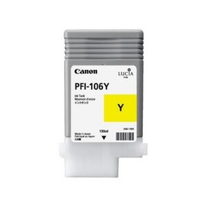 CANON     Tintenpatrone           yellow PFI106Y   iPF 6300/6350            130ml