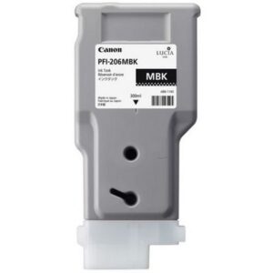 CANON     Tintenpatrone     matt schwarz PFI206MBK iPF 6400/6450            300ml