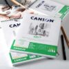 CANSON    Skizzenblock 1557           A2 204127410 50 Blatt, geleimt, 120g – Bild 2