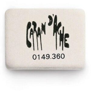 CARAN D'A Radierer 149.360   weiss                33x24x5mm