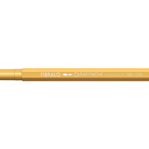 CARAN D'A Fasermalstift Fibralo 185.035   ocker