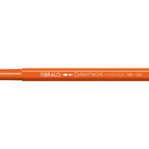 CARAN D'A Fasermalstift Fibralo 185.050   rot/orange