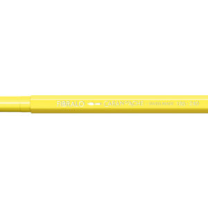 CARAN D'A Fasermalstift Fibralo 185.240   zitronengelb