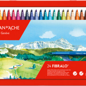 CARAN D'A Filzstift Fibralo            M 185.324   24-farbig assortiert
