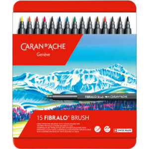 CARAN D'A Classic Fibralo Brush  0.5-5mm 186.315   15 Farben ass.