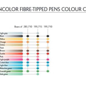 CARAN D'A Fasermalstift Fancolor Maxi 195.030   orange