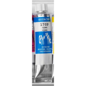 CARAN D'A Deckfarbe Gouache         10ml 2003.170  cyan                      Tube