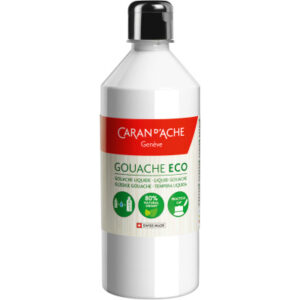 CARAN D'A Deckfarbe Gouache Eco    500ml 2370.001  weiss                  flüssig