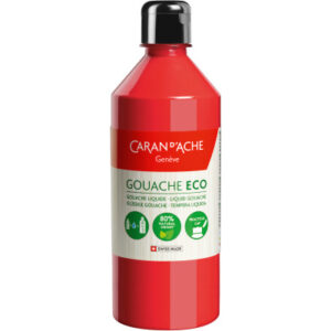 CARAN D'A Deckfarbe Gouache Eco    500ml 2370.070  scharlachrot           flüssig