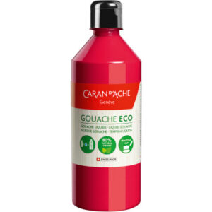 CARAN D'A Deckfarbe Gouache Eco    500ml 2370.080  karmin                 flüssig