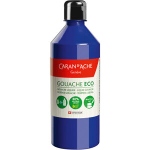 CARAN D'A Deckfarbe Gouache Eco    500ml 2370.140  ultramarinblau         flüssig