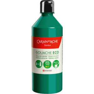 CARAN D'A Deckfarbe Gouache Eco    500ml 2370.210  smaragdgrün            flüssig