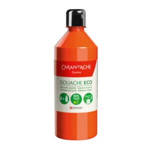 CARAN D'A Deckfarbe Gouache Eco    500ml 2371.030  orange fluo            flüssig