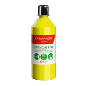 CARAN D'A Deckfarbe Gouache Eco    500ml 2371.240  gelb citron fluo       flüssig