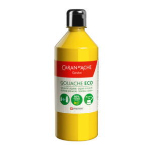 CARAN D'A Deckfarbe Gouache Eco    500ml 2373.240  gelb                   flüssig