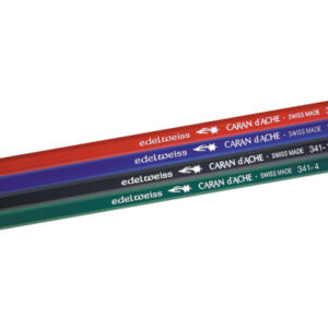 CARAN D'A Bleistift 341                F 341.373   blau, 4 Stück