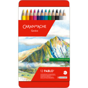 CARAN D'A Farbstifte Pablo 666.312   12 Farben