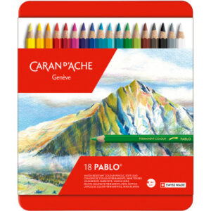 CARAN D'A Farbstifte Pablo 666.318   18 Farben