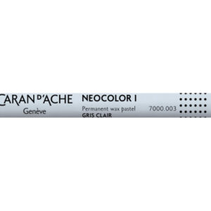 CARAN D'A Wachsmalkreide Neocolor 1 7000.003  hellgrau