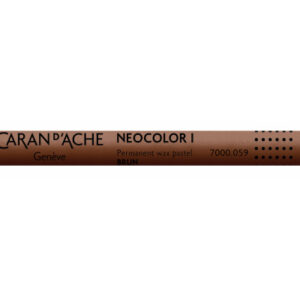 CARAN D'A Wachsmalkreide Neocolor 1 7000.059  braun