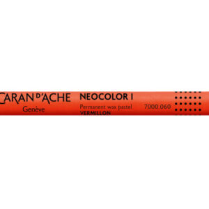 CARAN D'A Wachsmalkreide Neocolor 1 7000.060  zinnoberrot