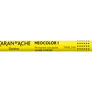 CARAN D'A Wachsmalkreide Neocolor 1 7000.240  zitronengelb