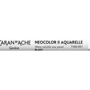 CARAN D'A Wachsmalkreide Neocolor II 7500.001  weiss