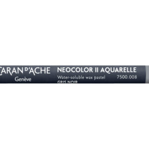 CARAN D'A Wachsmalkreide Neocolor II 7500.008  grauschwarz