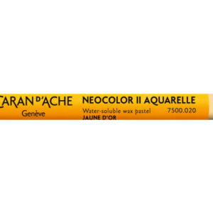 CARAN D'A Wachsmalkreide Neocolor II 7500.020  goldgelb