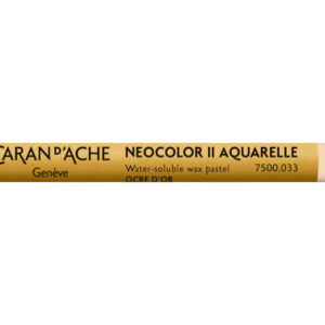 CARAN D'A Wachsmalkreide Neocolor II 7500.033  goldocker