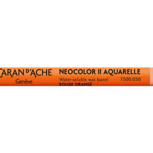 CARAN D'A Wachsmalkreide Neocolor II 7500.050  rotorange