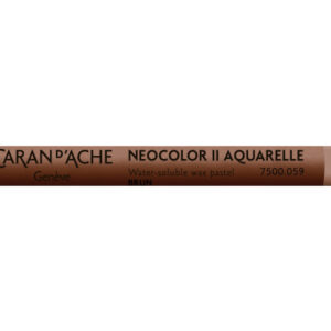 CARAN D'A Wachsmalkreide Neocolor II 7500.059  braun