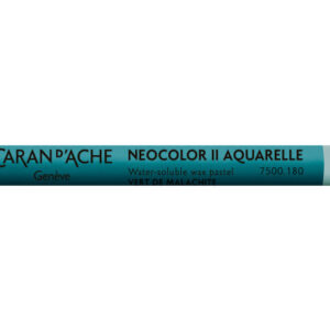 CARAN D'A Wachsmalkreide Neocolor II 7500.180  malachitgrün