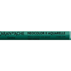 CARAN D'A Wachsmalkreide Neocolor II 7500.229  dunkelgrün