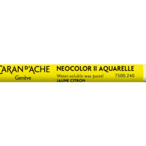 CARAN D'A Wachsmalkreide Neocolor II 7500.240  zitronengelb