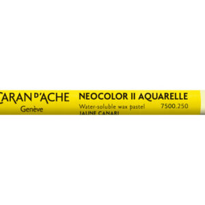 CARAN D'A Wachsmalkreide Neocolor II 7500.250  kanariengelb