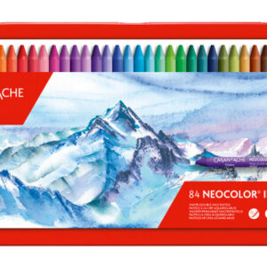 CARAN D'A Wachsmalkreide Neocolor II 7500.384  84 Stück, Box       9mmx10,5cm